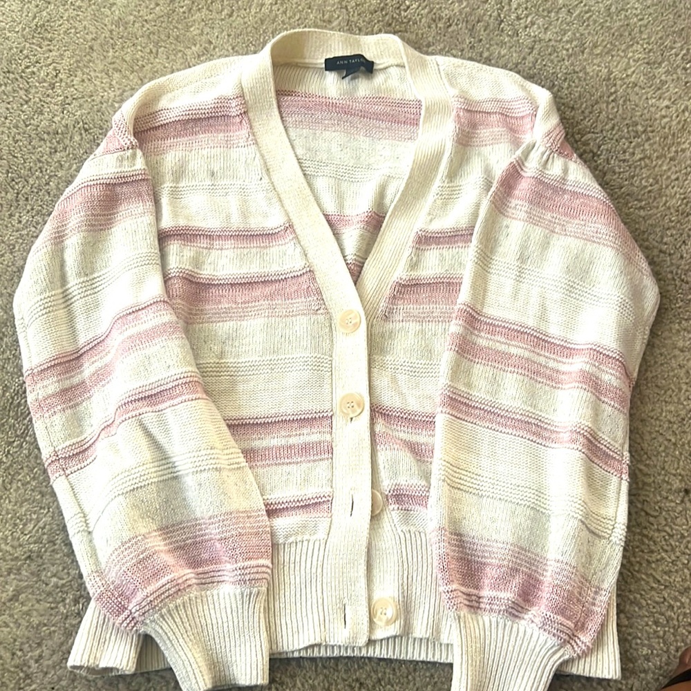 Ann Taylor button down cardigan
